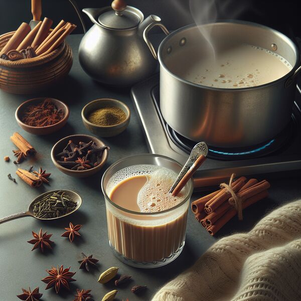 Chai Latte selber machen » Einfaches Rezept für zu Hause