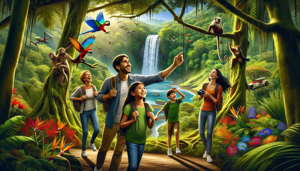 Besuche in freundlichen, kinderfreundlichen Unterkünften   - Costa Rica mit Kindern: Ein unvergesslicher Urlaub in der Natur