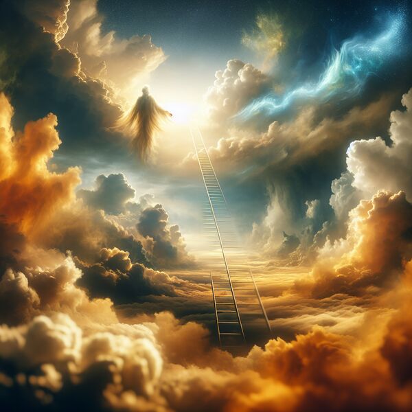 Die Himmelsleiter: Gedicht-Text » Eine poetische Reise in die Wolken