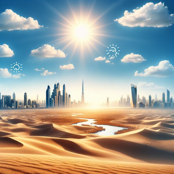 Dubai Wetter Dezember: Sonne & milde Temperaturen