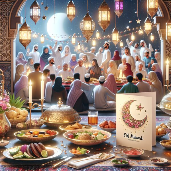 Eid Mubarak Bilder – Festliche Grüße & Karten