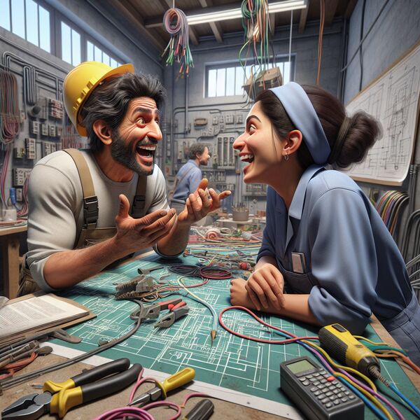 Die besten Elektriker Witze » Lustige Anekdoten aus dem Handwerkeralltag