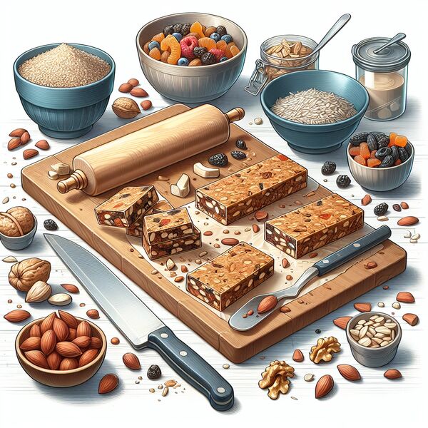 Energieriegel selber machen » Gesunde Snacks für unterwegs