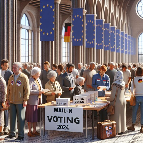 Europawahl 2024 in Deutschland: Wahltag, Briefwahl & Wahlalter