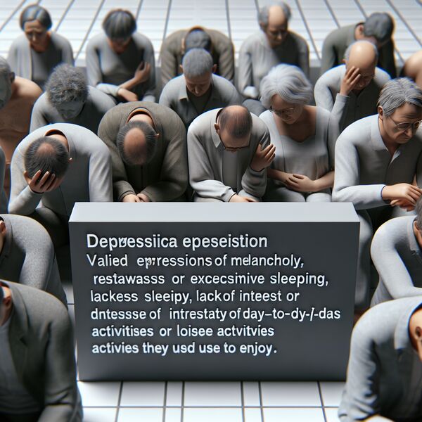 F322 Diagnose: Mittelschwere depressive Episode