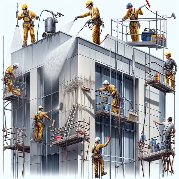 Die vielfältigen Methoden in der Fassadenreinigung