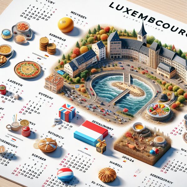 Feiertage Luxemburg 2024 » Termine und Informationen
