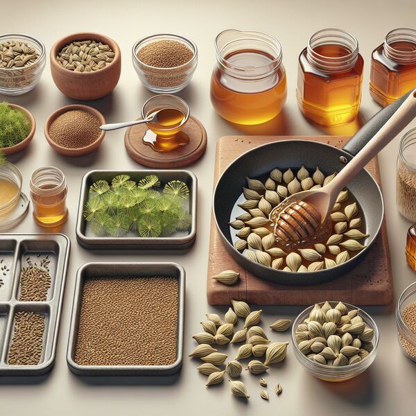 Fenchelhonig selber machen » Leckeres Rezept für zu Hause