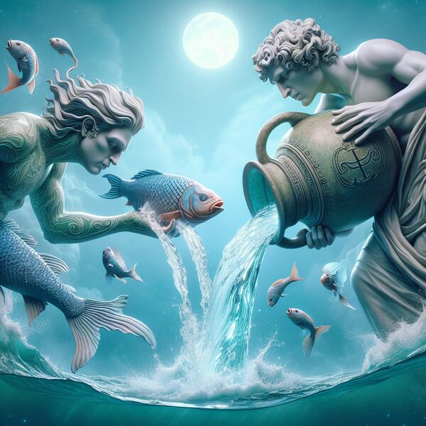 Fische und Wassermann » Liebe, Freundschaft und Partnerschaft