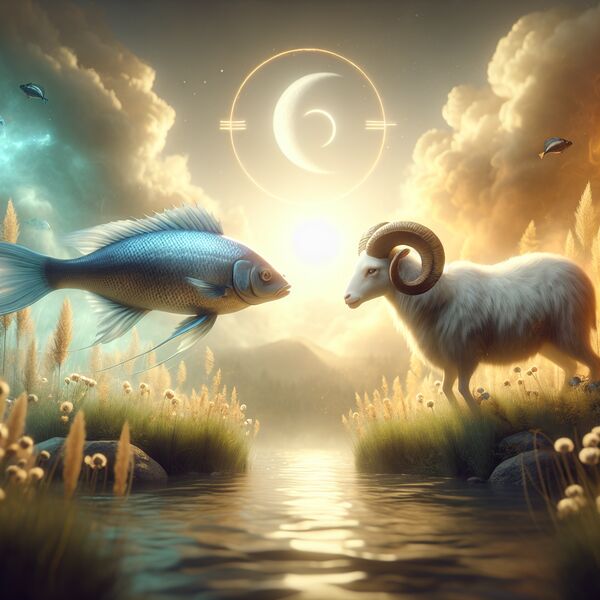 Fische und Widder » Die perfekte Kombination in der Liebe
