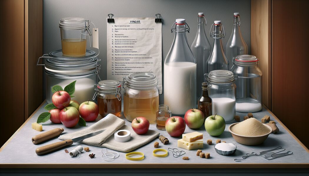 Abfüllung und Lagerung: Dunkel und kühl aufbewahren   - Essig selber machen » Einfache Anleitung für zu Hause