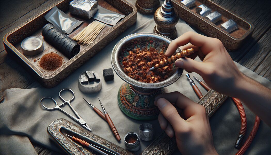 Kohlen richtig anheizen und platzieren   - Die Kunst des Shisha-Schalenpackens: Tipps für eine optimale Raucherfahrung