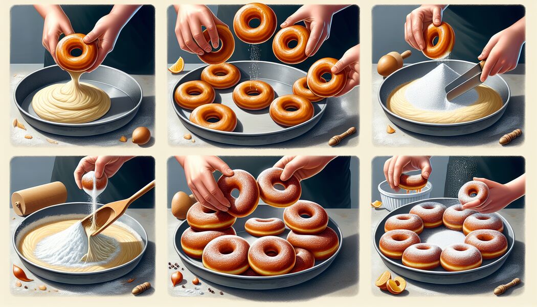 Dekoration und Glasuren kreativ gestalten   - Donuts selber machen » Leckere Rezepte und Tipps