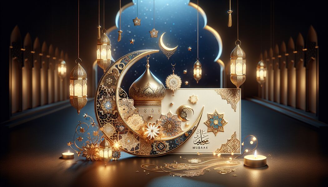 Möglichkeiten zur individuellen Anpassung nutzen   - Eid Mubarak Bilder – Festliche Grüße & Karten