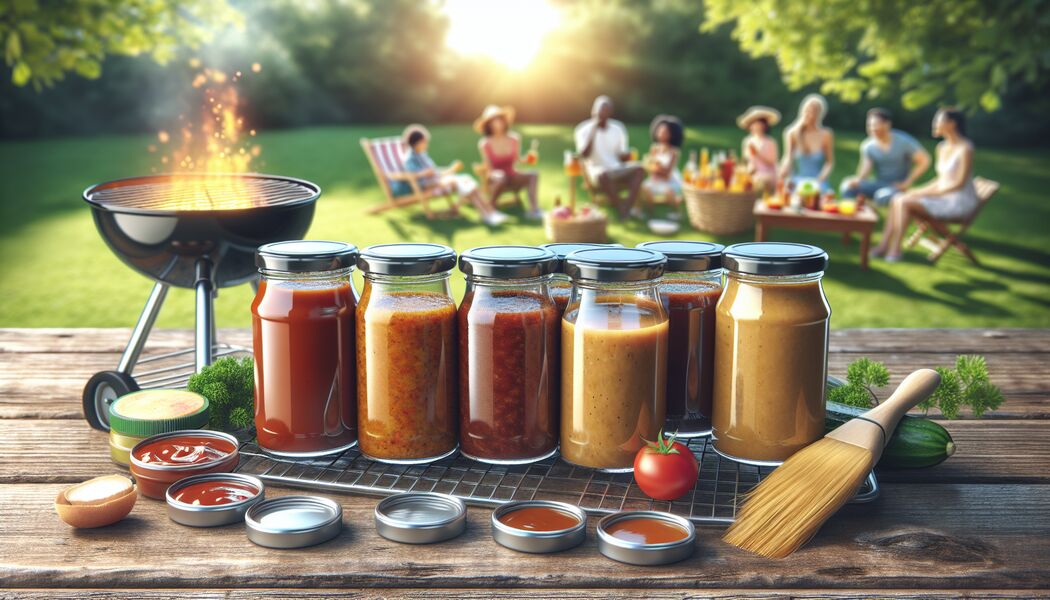Klassische Knoblauch-Kräuter-Sauce für Frische   - Einfache Grillsaucen selber machen » Leckere Rezepte für den Sommer