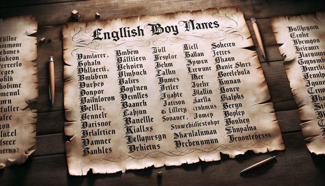 Kreative Variationen bekannter Namen - Englische Jungennamen » Die beliebtesten Vornamen für Jungen