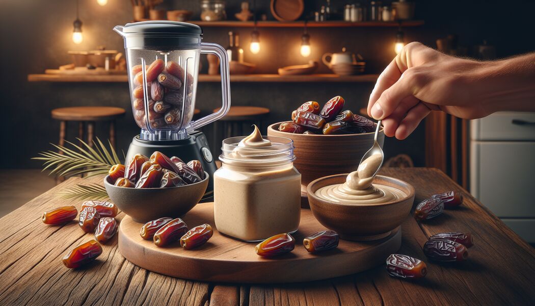 Konsistenz nach Wunsch anpassen   - Dattelcreme selber machen » Leckeres Rezept für zu Hause
