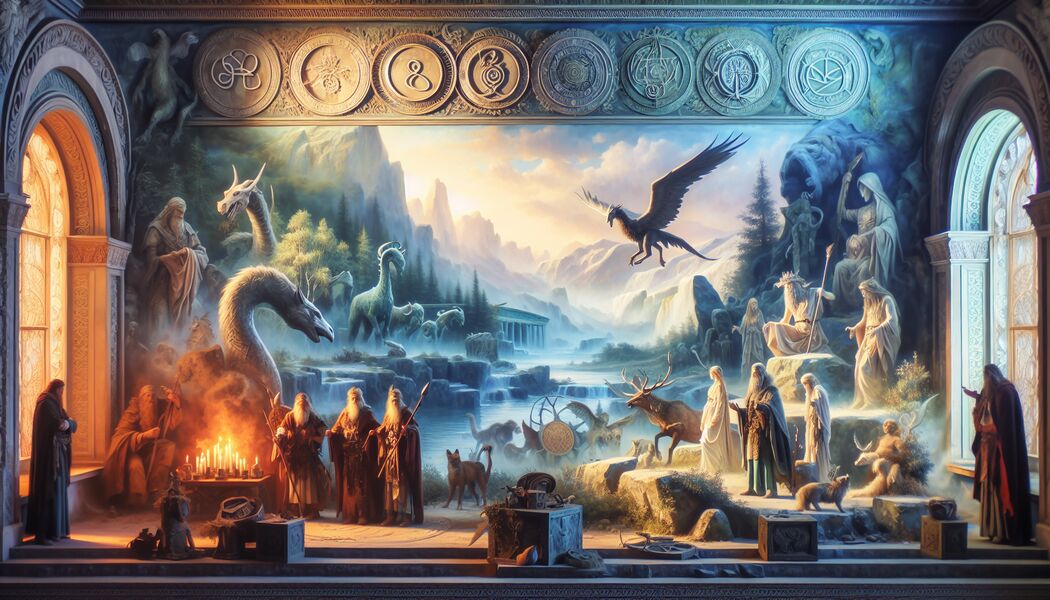 Mythen über Fabelwesen in verschiedenen Ländern   - Fabelwesen: Geheimnisse & Ursprung Mythen