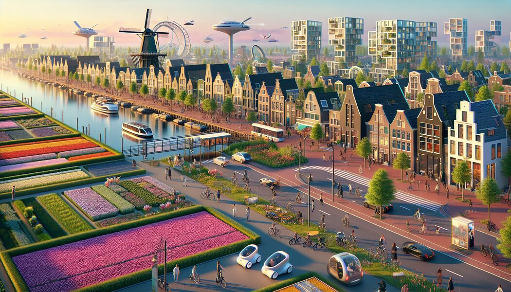 Fahrradtouren durch malerische Landschaften unternehmen - Ferien Holland 2025: Entdecken & Genießen