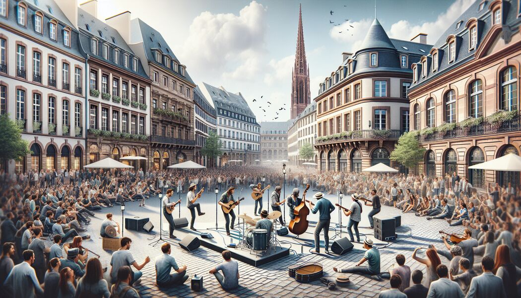 Kulinarische Köstlichkeiten von lokalen Anbietern - Fête de la Musique Strasbourg » Das musikalische Highlight in der Stadt