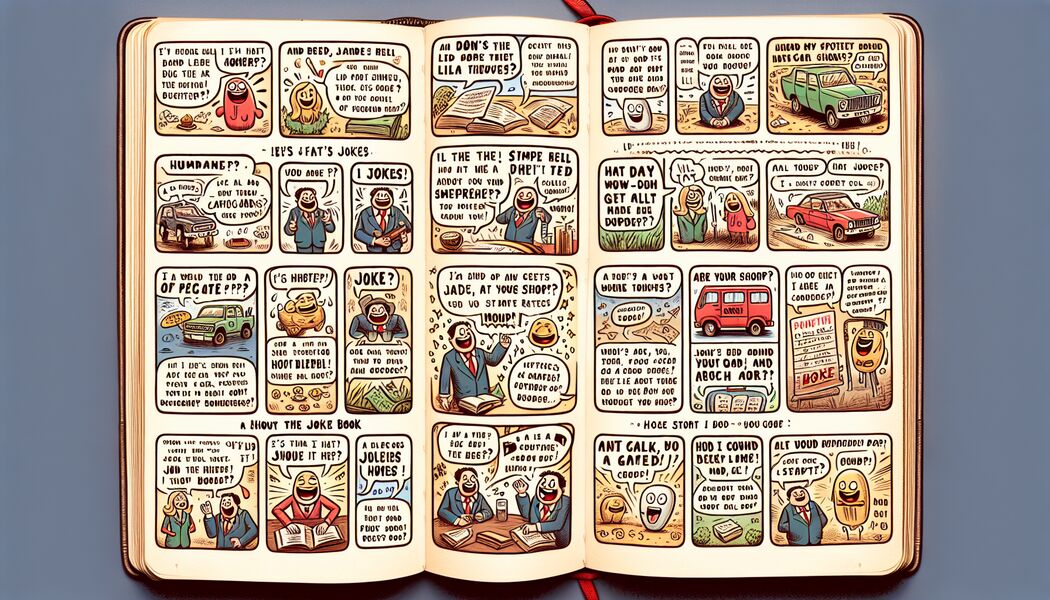 Schlampige Wortspiele erleben - Flachwitze » Die besten flachen Witze zum Lachen