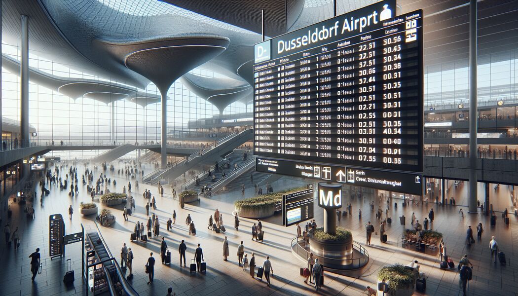 Reisende über Zoll- und Sicherheitsbestimmungen informieren - Flughafen Düsseldorf Ankunft – Live Status & Infos