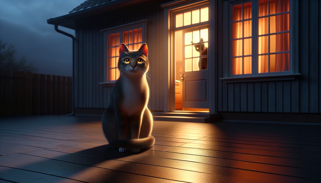 Bedeutung von Territorialverhalten bei Katzen analysieren - Bedeutung wenn fremde Katze ins Haus will