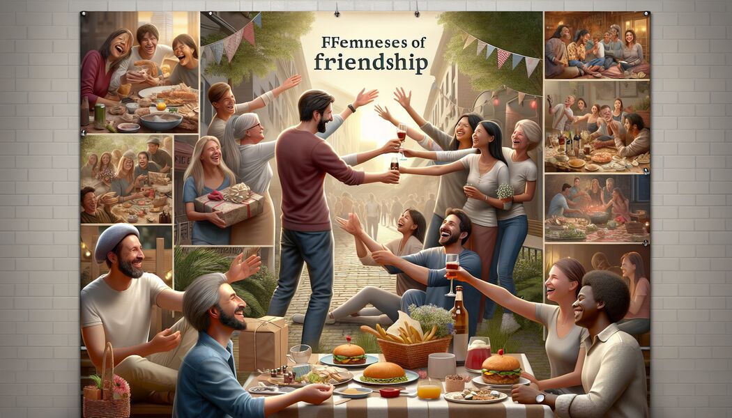 Kreative Ideen zum Feiern von Freundschaft   - Friends Day » Die Bedeutung von Freundschaft und wie Du sie feierst