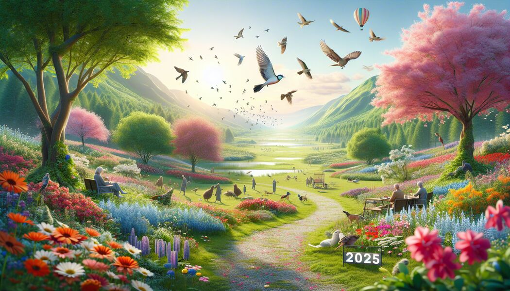 Pflanzenblüte und Gartenvorbereitungen   - Frühlingsanfang 2025: Datum und Infos