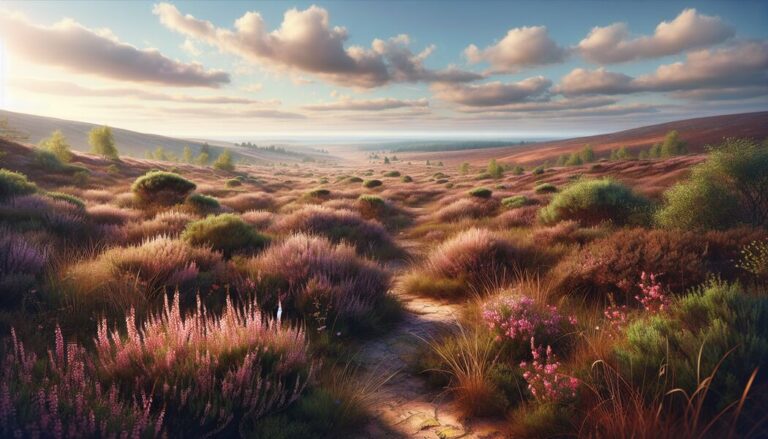 Die Heide » Ein Gedicht über die Schönheit der Natur