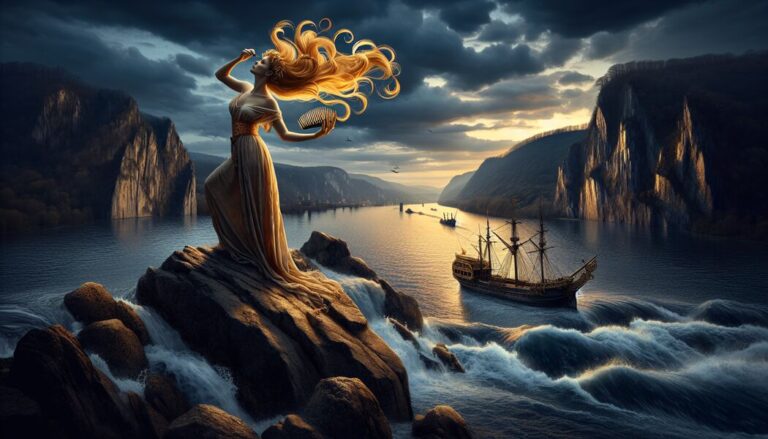 Die Loreley: Gedicht-Text und Hintergrundgeschichte »