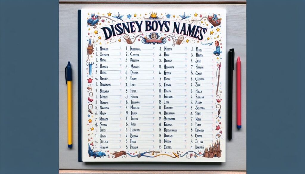 Disney Jungennamen » Die schönsten Namen für Jungen aus Disney-Filmen