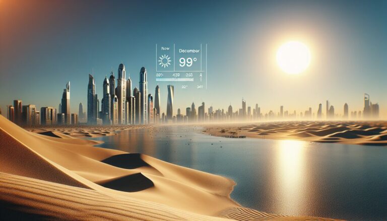 Dubai Wetter Dezember: Sonne & milde Temperaturen