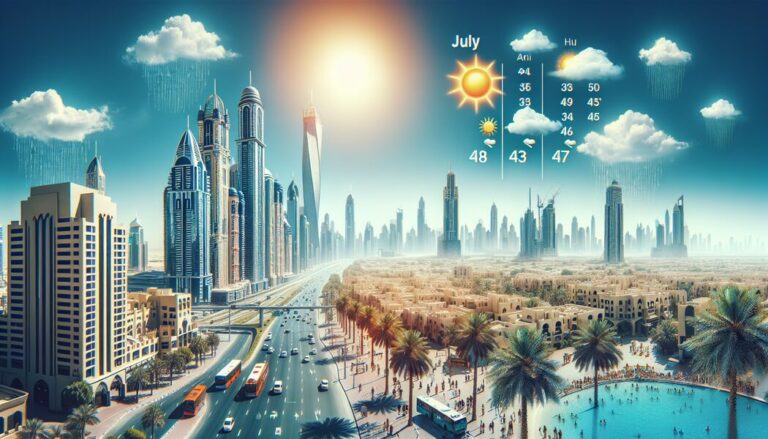 Dubai Wetter Juli: Temperaturen & Reisetipps