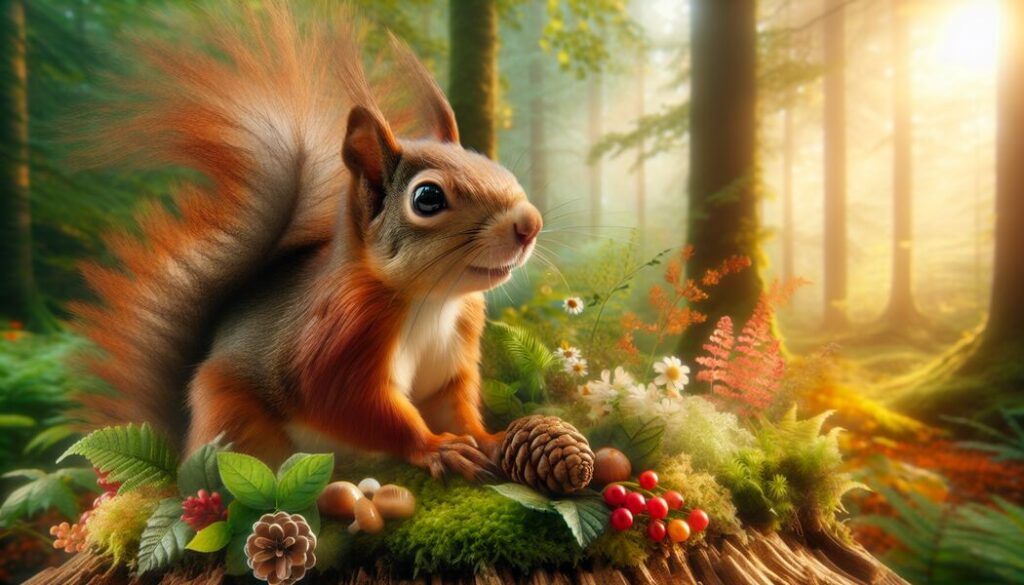 Eichhörnchen Gedicht » Die schönsten Verse über die quirligen Waldbewohner