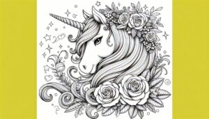 Kostenloses Einhorn Ausmalbild – Spaß für Kinder