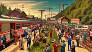 Witzige Eisenbahner Sprüche für Bahnfans