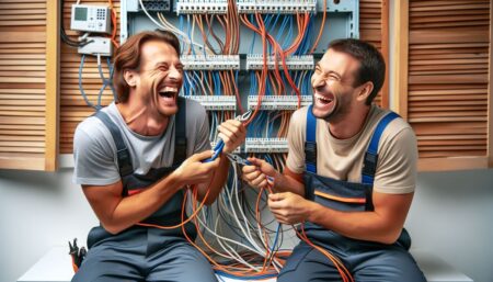 Die besten Elektriker Witze » Lustige Anekdoten aus dem Handwerkeralltag