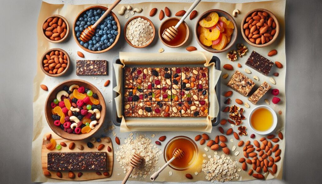 Energieriegel selber machen » Gesunde Snacks für unterwegs