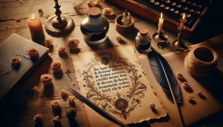 Epigramm Gedicht » Die Kunst der kurzen Verse