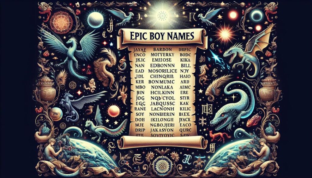 Epische Jungennamen » Die besten Vorschläge für deinen Sohn