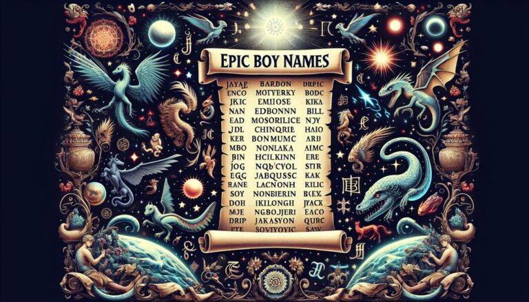 Epische Jungennamen » Die besten Vorschläge für deinen Sohn Epische Jungennamen » Die besten Vorschläge für deinen Sohn