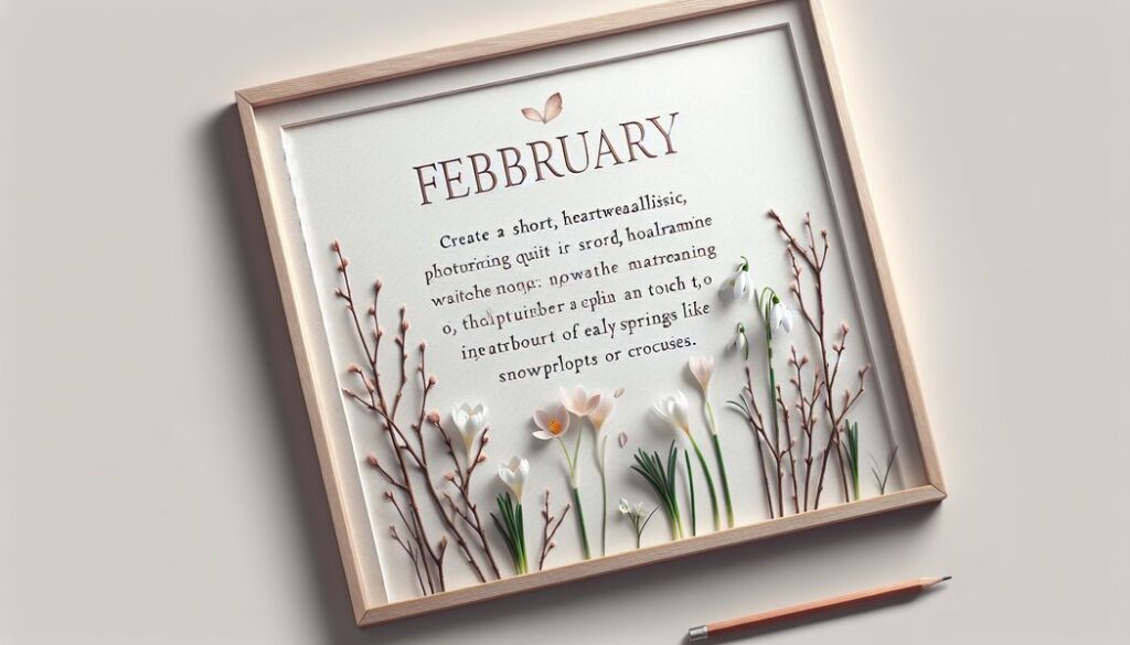 Februar Spruch kurz » Die schönsten kurzen Sprüche für den Februar