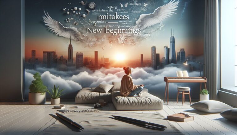 Inspirierende Fehler Sprüche für Neuanfänge