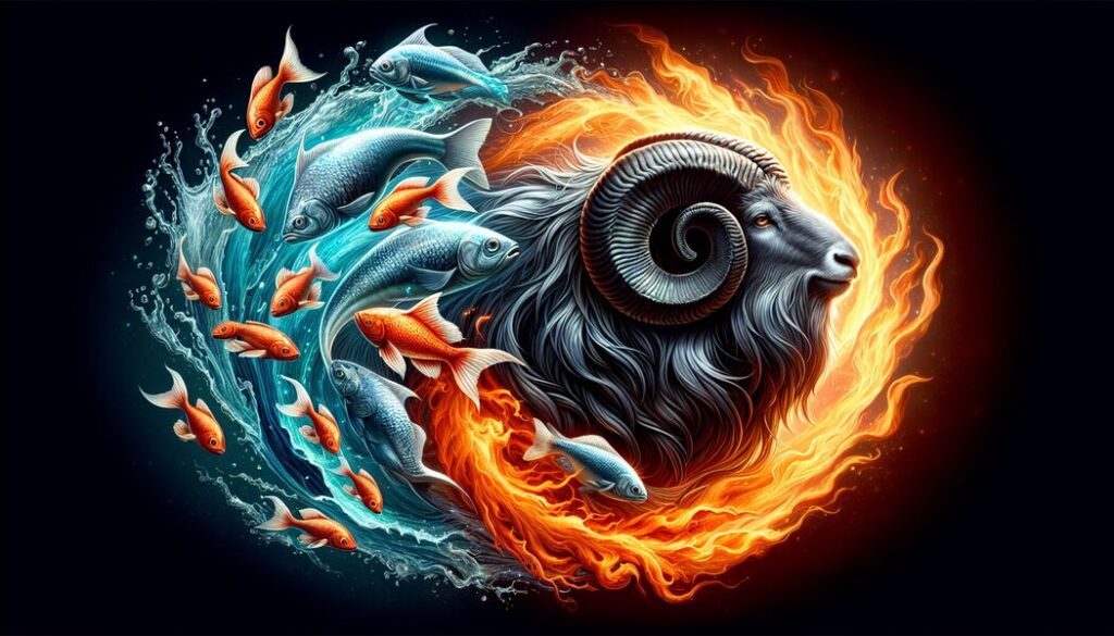 Fische und Widder » Die perfekte Kombination in der Liebe