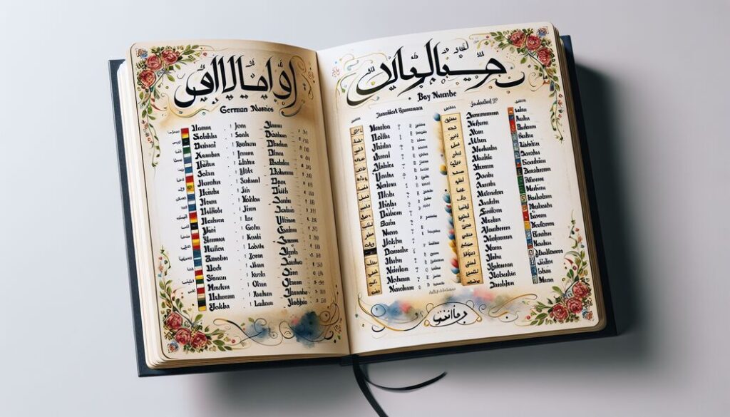 Deutsch-Arabische Jungennamen » Die schönsten Namen für Jungen