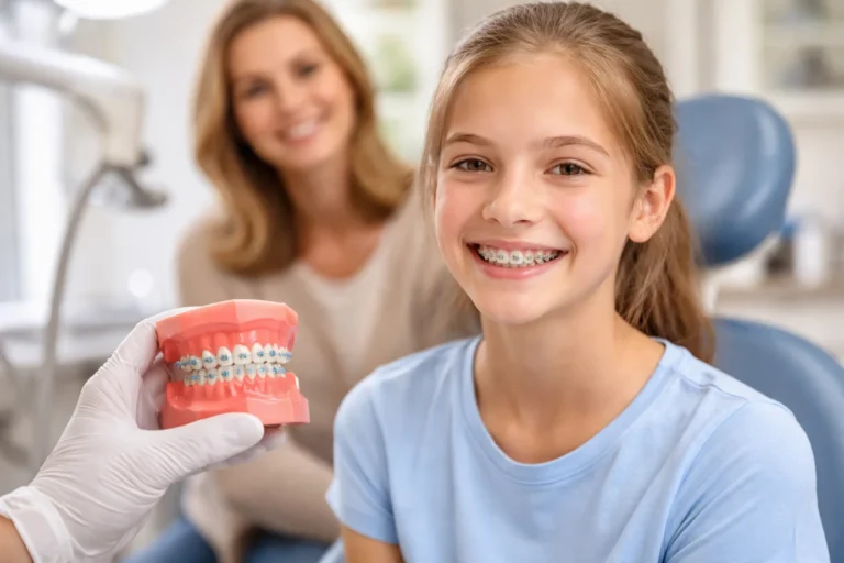 Zahnspange und Timing